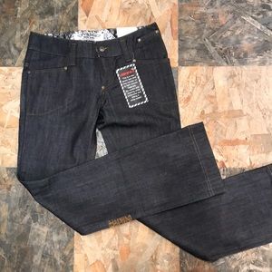 Vintage deadstock NWT Nikita dark denim jeans